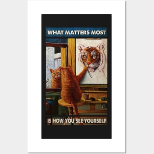 Is How You See Yourself Cat Lover Posters and Art